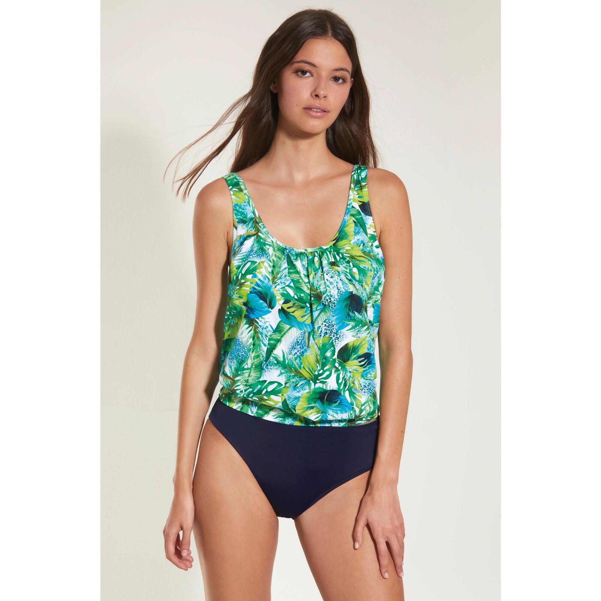 Tankini para Mujer Docor 422 2998C.422 BLUE Copas Decathlon